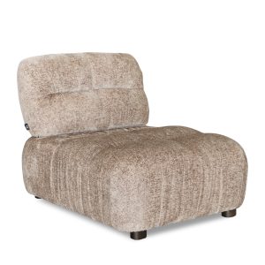 DÉJA Living Fauteuil Vita – Taupe Stof – 91x113x85cm DÉJA Living Fauteuil Vita – Taupe Stof – 91x113x85cm