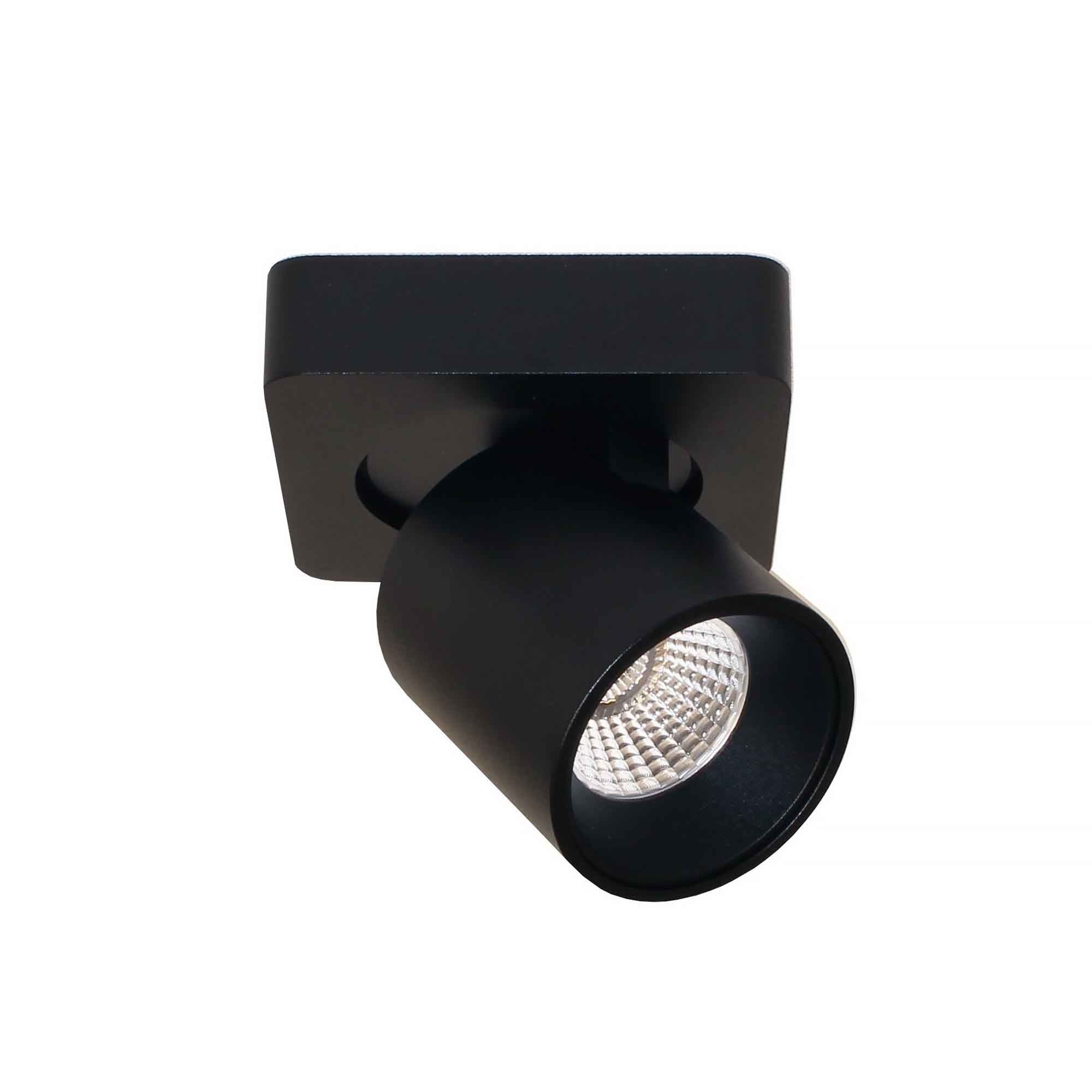 Artdelight spot Laguna - 1 lichts - 10 x 9.5 cm - zwart
