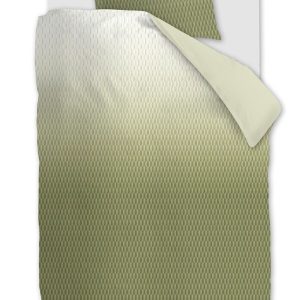 Beddinghouse Nora dekbedovertrek – Eenpersoons – 140×200/220 cm – Groe Beddinghouse Nora dekbedovertrek – Eenpersoons – 140×200/220 cm – Groe