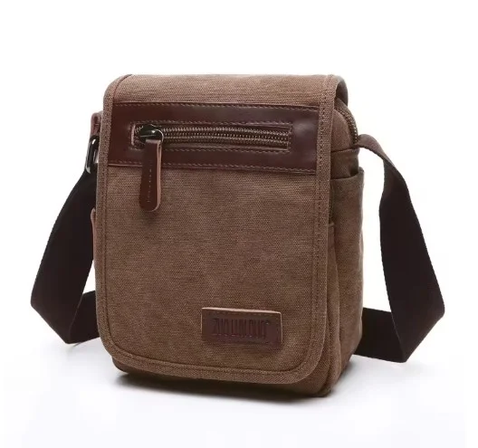 Eloy – Handige Canvas Schoudertas voor Onderweg