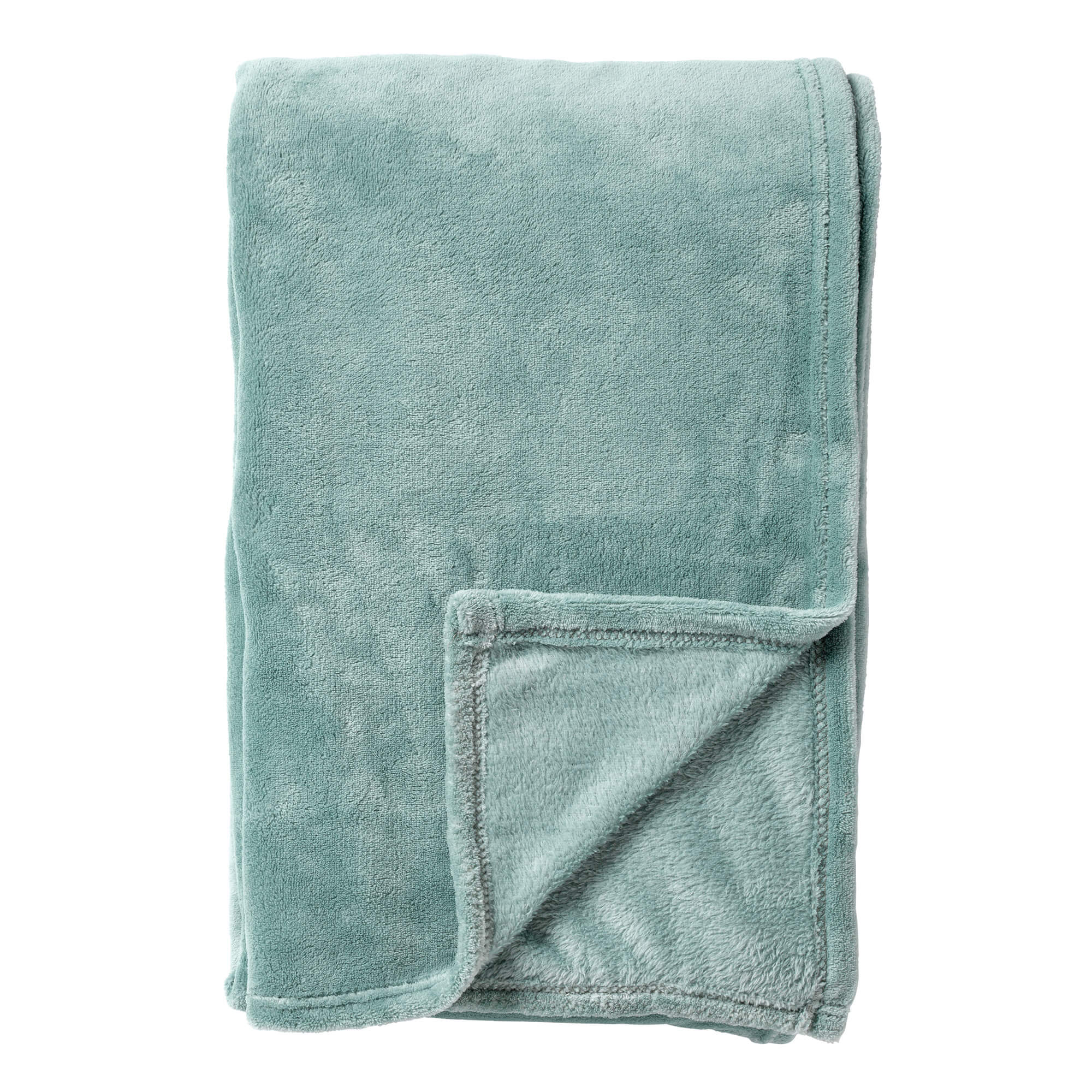 HARVEY - Plaid 150x200 cm - superzachte deken van fleece - Jadeite - g