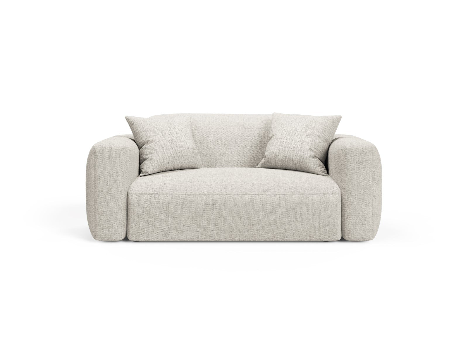 Cosmopolitan Design Modulaire bank Strino 2-zits, structurele stof bei
