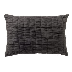 REZA – Kussenhoes 40×60 cm – Charcoal Gray – antraciet REZA – Kussenhoes 40×60 cm – Charcoal Gray – antraciet