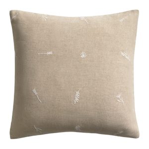 Calma House Kussenhoes Spring – Steenkleur – 45×45 Calma House Kussenhoes Spring – Steenkleur – 45×45