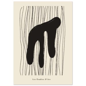 Artfulprints Abstract – Les étudies d'art poster A4 21×29.7 cm Artfulprints Abstract – Les étudies d'art poster A4 21×29.7 cm