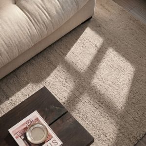 DÉJA Living Vloerkleed Biren – Beige Kunststof – 160x230cm