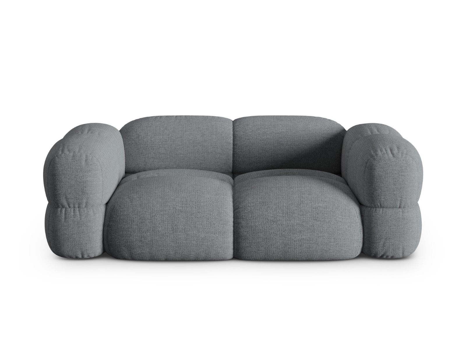 Cosmopolitan Design Bank Loretto 3-zits, structurele stof grijs - 100x