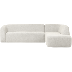 WOOOD hoekbank rechts Sloping – Polyester – Pearl Melange WOOOD hoekbank rechts Sloping – Polyester – Pearl Melange