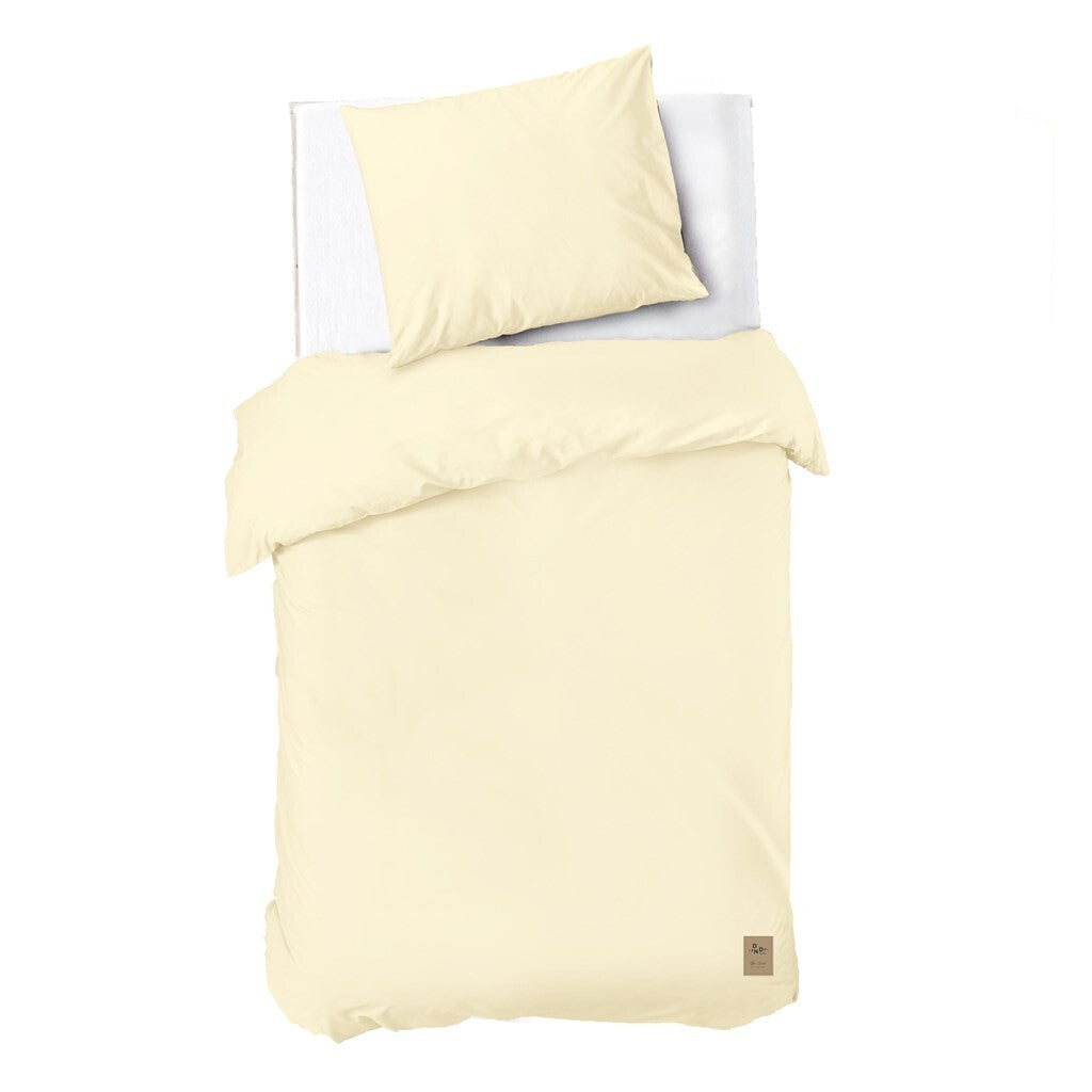 Dindi Home - Dekbedovertrek Forever Colours - 140x220 cm - Geel