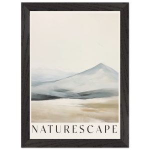 Artfulprints Poster met Lijst Abstract – Naturescape – A4 21×29.7 cm – Artfulprints Poster met Lijst Abstract – Naturescape – A4 21×29.7 cm –