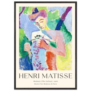 Artfulprints Poster met Lijst Matisse – Modesty 1906 – 70×100 cm – Mee Artfulprints Poster met Lijst Matisse – Modesty 1906 – 70×100 cm – Mee