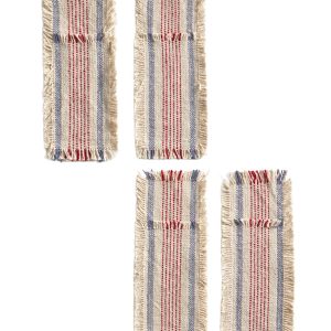 Calma House Bestekhoes (set van 4 stuks) Born – Blauw – 21×8 Calma House Bestekhoes (set van 4 stuks) Born – Blauw – 21×8