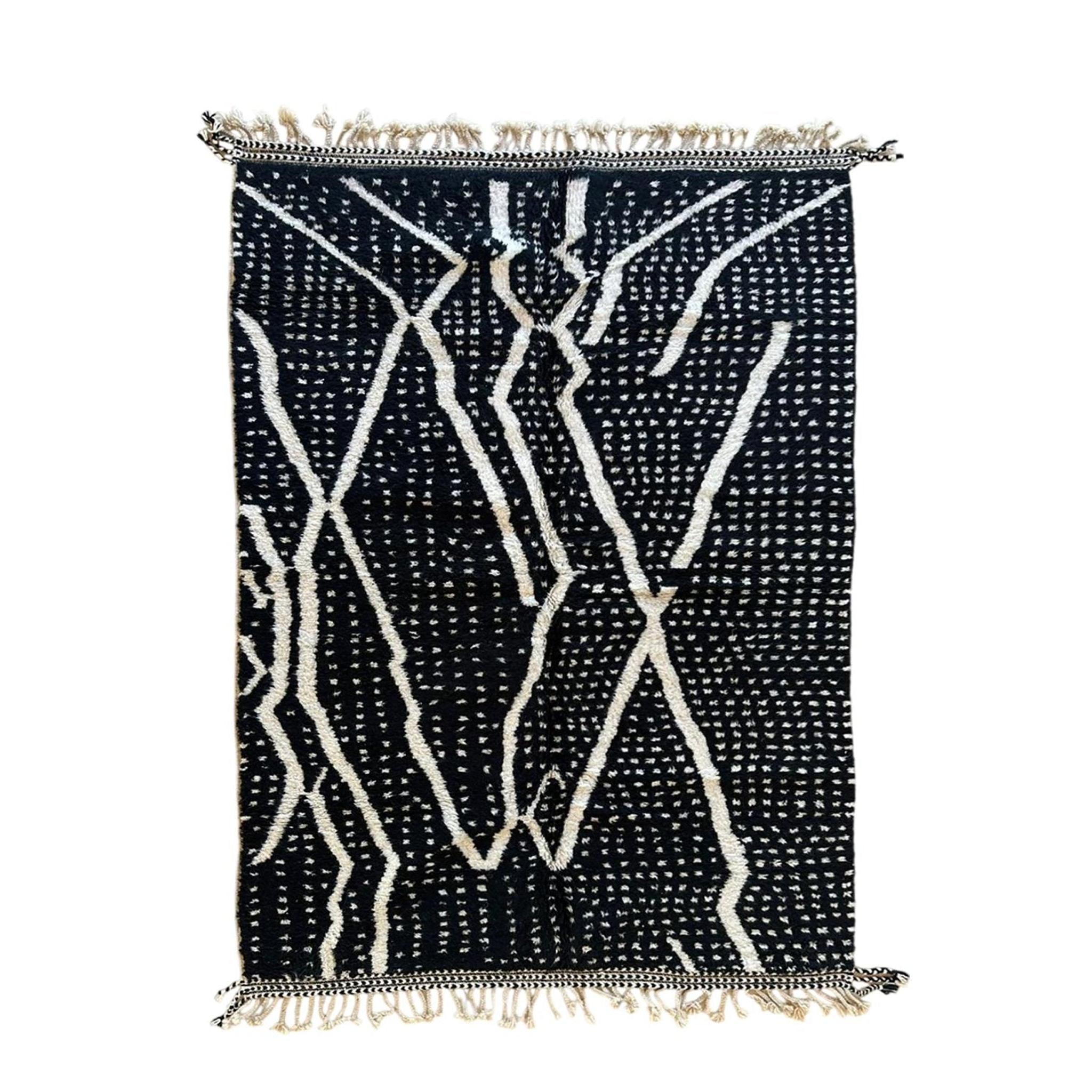 AFK Living vloerkleed Berber - handgemaakt - Wol - 191 x 270 cm