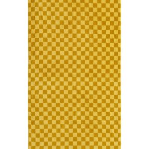 Calma House Strandhanddoek Pipa – Mosterd – 100×180