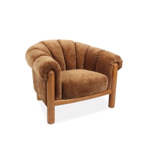 DÉJA Living Fauteuil Odda – Bruin Stof – 101x100x80cm DÉJA Living Fauteuil Odda – Bruin Stof – 101x100x80cm