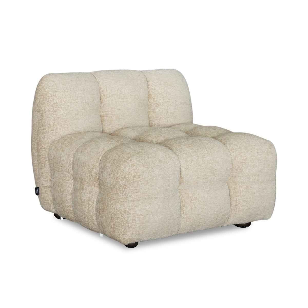 DÉJA Living Fauteuil Cillán - Beige Stof - 95x105x74cm