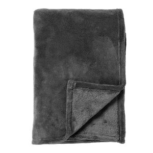 HARVEY – Plaid 150×200 cm – superzachte deken van fleece – Charcoal Gr HARVEY – Plaid 150×200 cm – superzachte deken van fleece – Charcoal Gr
