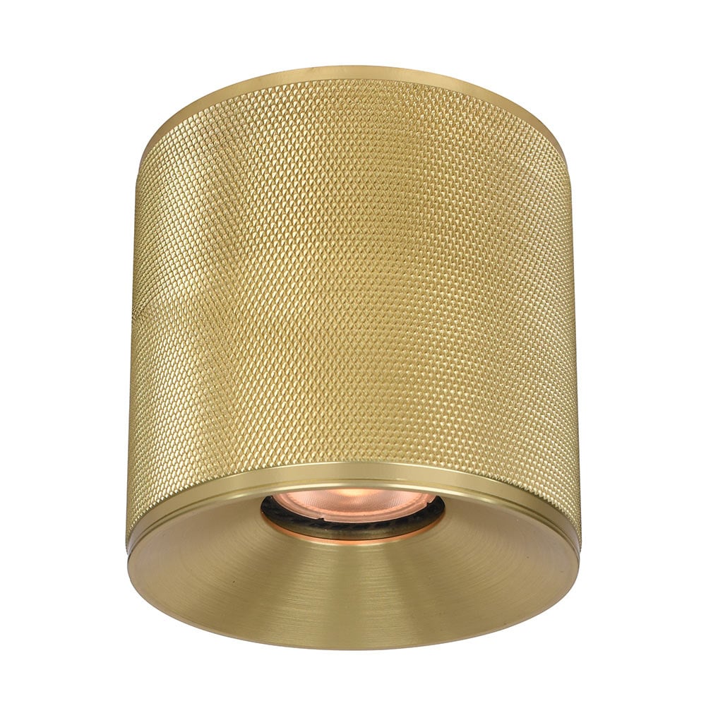 Artdelight plafondlamp Costa - 1 lichts - 10.5 x 10 cm - goud