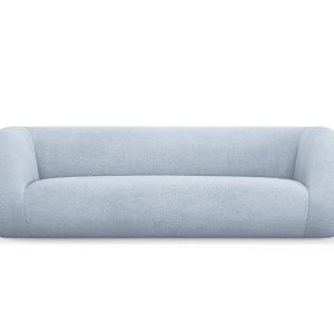 Cosmopolitan Design Bank Essen 3-zits, boucle, lichtblauw – 95x230x86c Cosmopolitan Design Bank Essen 3-zits, boucle, lichtblauw – 95x230x86c