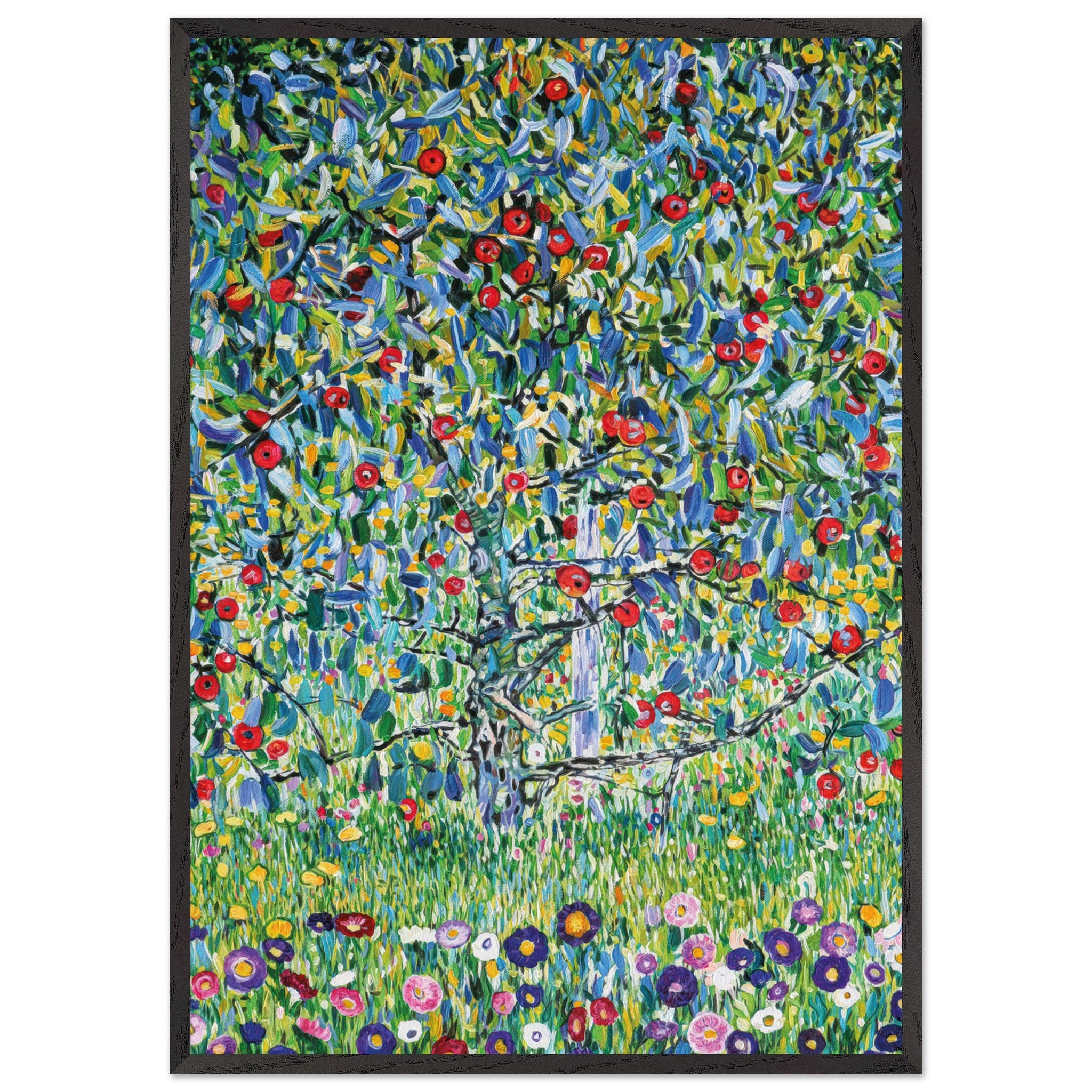 Artfulprints Poster met Lijst Gustav Klimt - Apple tree - 70x100 cm -