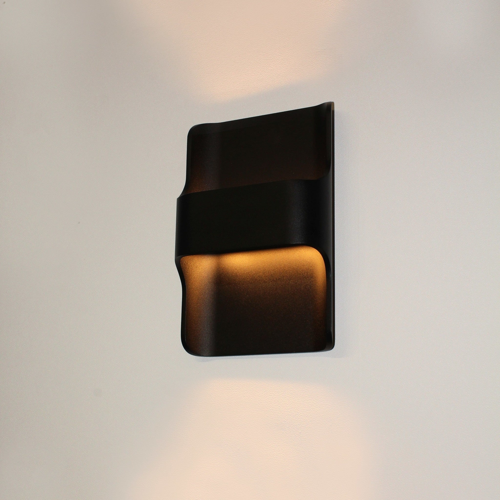 Artdelight wandlamp Dallas - 2 lichts - 7.8 x 24 cm - zwart