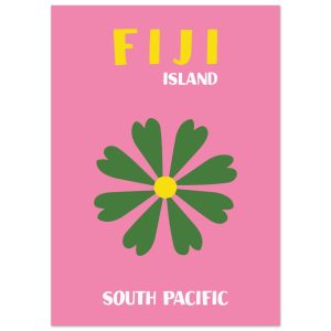Artfulprints Fiji – Island poster 50×70 cm Artfulprints Fiji – Island poster 50×70 cm