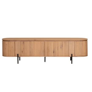DÉJA Living Tv-Meubel Loise – Eikenhout/Metaal – Naturel – 200cm DÉJA Living Tv-Meubel Loise – Eikenhout/Metaal – Naturel – 200cm