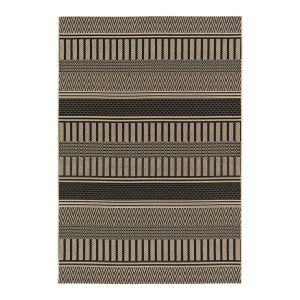 AFK Living vloerkleed Maasai – voor binnen en buiten – zwart – 120 x 1 AFK Living vloerkleed Maasai – voor binnen en buiten – zwart – 120 x 1
