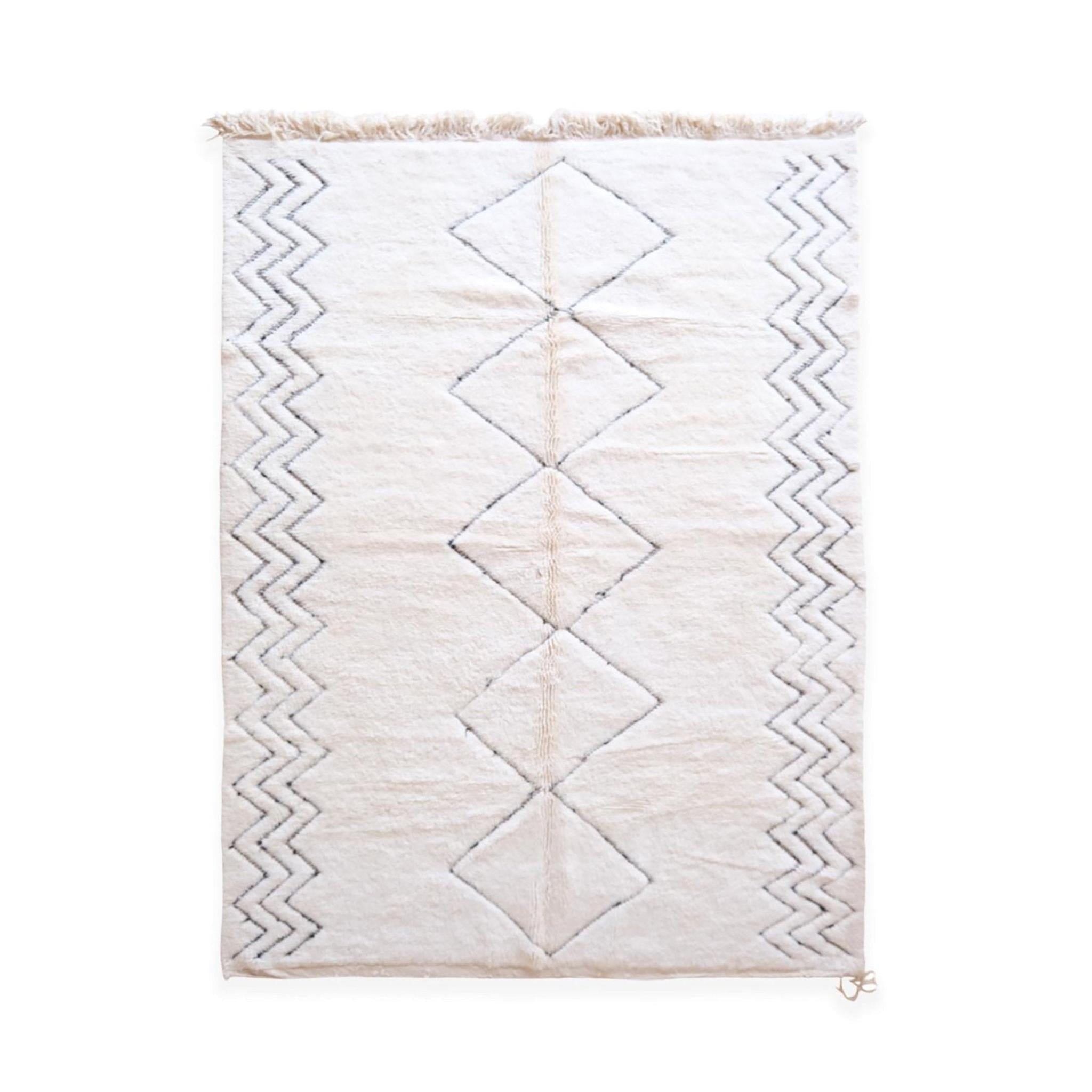 AFK Living vloerkleed Berber - handgemaakt - Wol - 207 x 282 cm