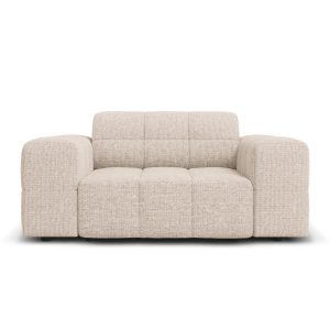 Cosmopolitan Design Fauteuil Chicago chenille beige – 102x132x78cm Cosmopolitan Design Fauteuil Chicago chenille beige – 102x132x78cm
