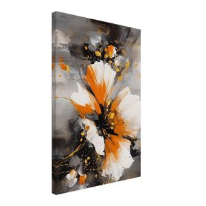 Artfulprints Canvas Abstract floral expression canvas – 40×60 cm – Ora Artfulprints Canvas Abstract floral expression canvas – 40×60 cm – Ora