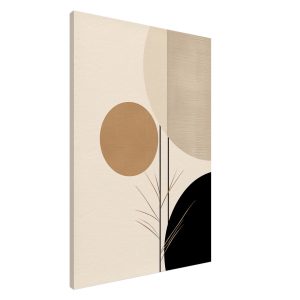 Artfulprints Canvas Japandi – Abstract II canvas – 75×100 cm – beige Artfulprints Canvas Japandi – Abstract II canvas – 75×100 cm – beige
