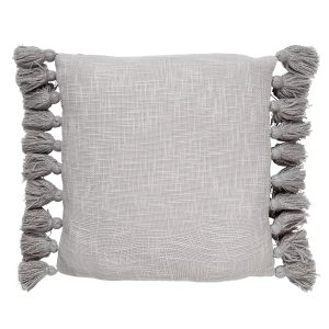 RUBY – Sierkussen 45×45 cm – 100% katoen – met flosjes – Micro Chip –