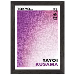Artfulprints Poster met Lijst Yayoi Kusama – Purple Tokyo 1998 – A4 21 Artfulprints Poster met Lijst Yayoi Kusama – Purple Tokyo 1998 – A4 21
