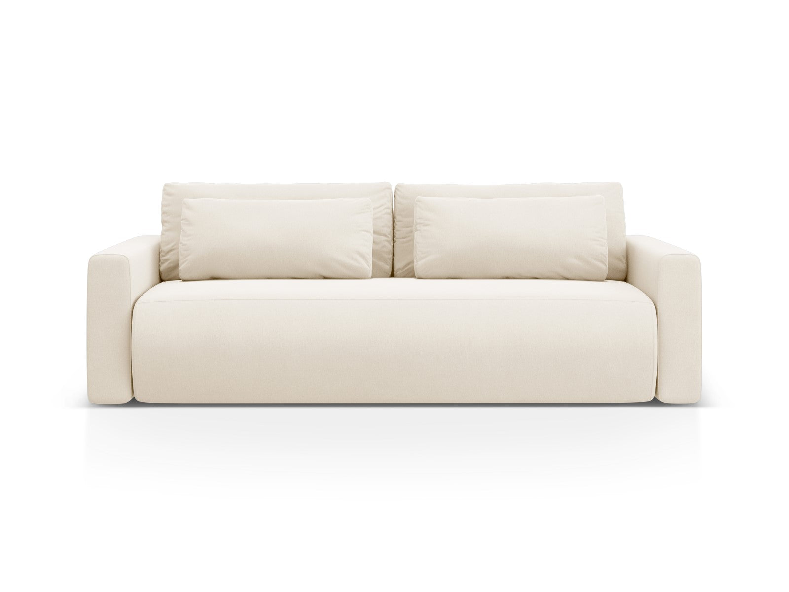 Cosmopolitan Design Slaapbank met opbergdoos Belfast 3-zits, flueel iv
