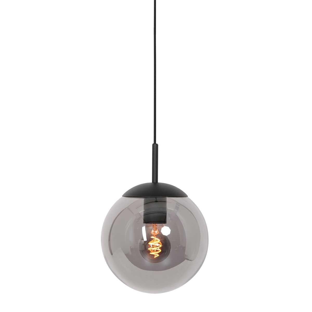 Anne Light & home hanglamp bollique - 1 lichts - 25 x 175 cm - zwart