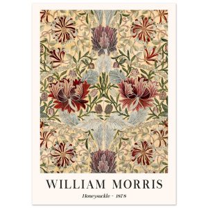 Artfulprints Poster William Morris – Honeysuckle III 1886 – 50×70 cm –