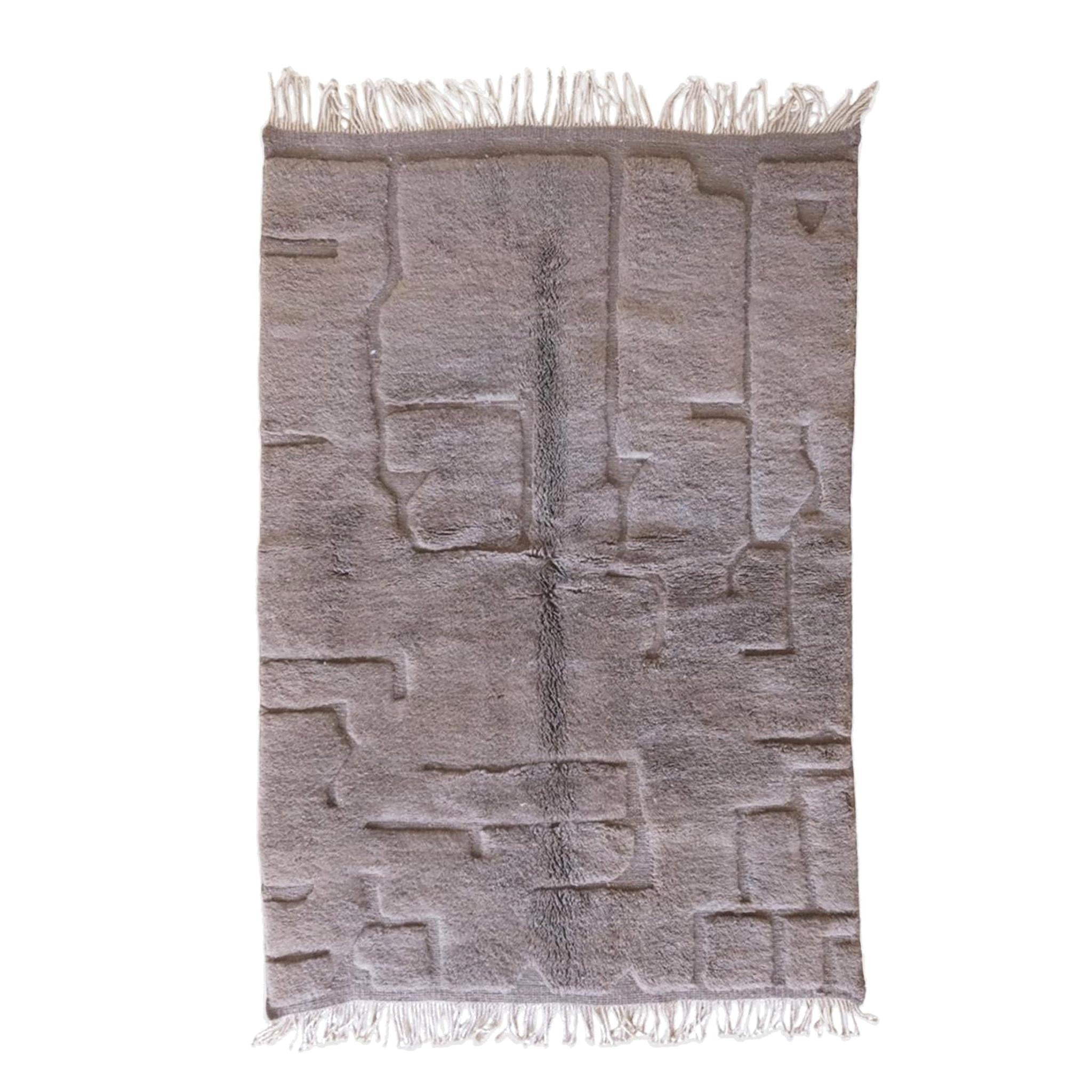 AFK Living vloerkleed Berber - handgemaakt - Wol - 167 x 250 cm