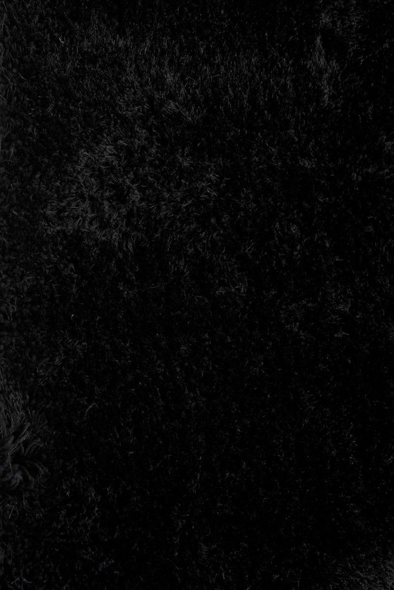 DÉJA Living Vloerkleed Lavar - Zwart Stof - 200x250cm