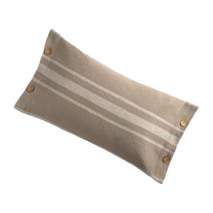 Calma House Kussenhoes Sorento – Steenkleur – 30×60 Calma House Kussenhoes Sorento – Steenkleur – 30×60