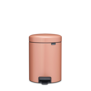 Brabantia NewIcon Pedaalemmer, 5 liter, kunststof binnenemmer – Warm C Brabantia NewIcon Pedaalemmer, 5 liter, kunststof binnenemmer – Warm C