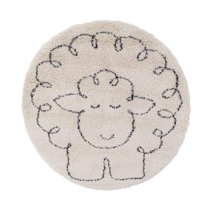 AFK Living vloerkleed Klein Schaapje – voor kinderen – beige – 120 x 1 AFK Living vloerkleed Klein Schaapje – voor kinderen – beige – 120 x 1
