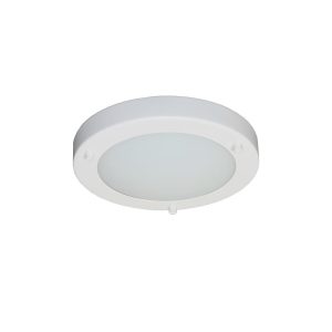 Artdelight plafondlamp Yuca – 1 lichts – 18 x 5 cm – wit Artdelight plafondlamp Yuca – 1 lichts – 18 x 5 cm – wit