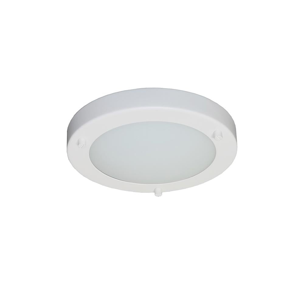 Artdelight plafondlamp Yuca - 1 lichts - 18 x 5 cm - wit