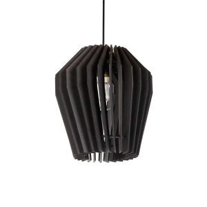 Blij Design hanglamp Corner – 1 lichts – 24 x 135 cm – zwart Blij Design hanglamp Corner – 1 lichts – 24 x 135 cm – zwart