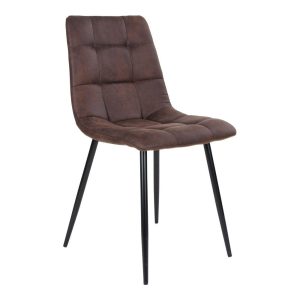BRAM Eetkamerstoel Mysen – Set Van 2 – Donkerbruin