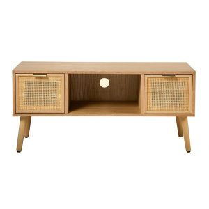 Calicosy – MIYA TV-meubel – Licht hout – 42x100x45 cm Calicosy – MIYA TV-meubel – Licht hout – 42x100x45 cm