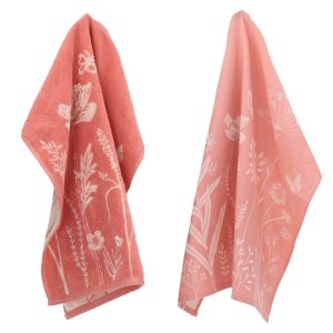 Luxe Keukendoek en Theedoek Wild Flowers Roze – Bunzlau Castle – 100% Luxe Keukendoek en Theedoek Wild Flowers Roze – Bunzlau Castle – 100%