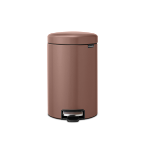 Brabantia NewIcon Pedaalemmer, 12 liter, kunststof binnenemmer – Satin Brabantia NewIcon Pedaalemmer, 12 liter, kunststof binnenemmer – Satin