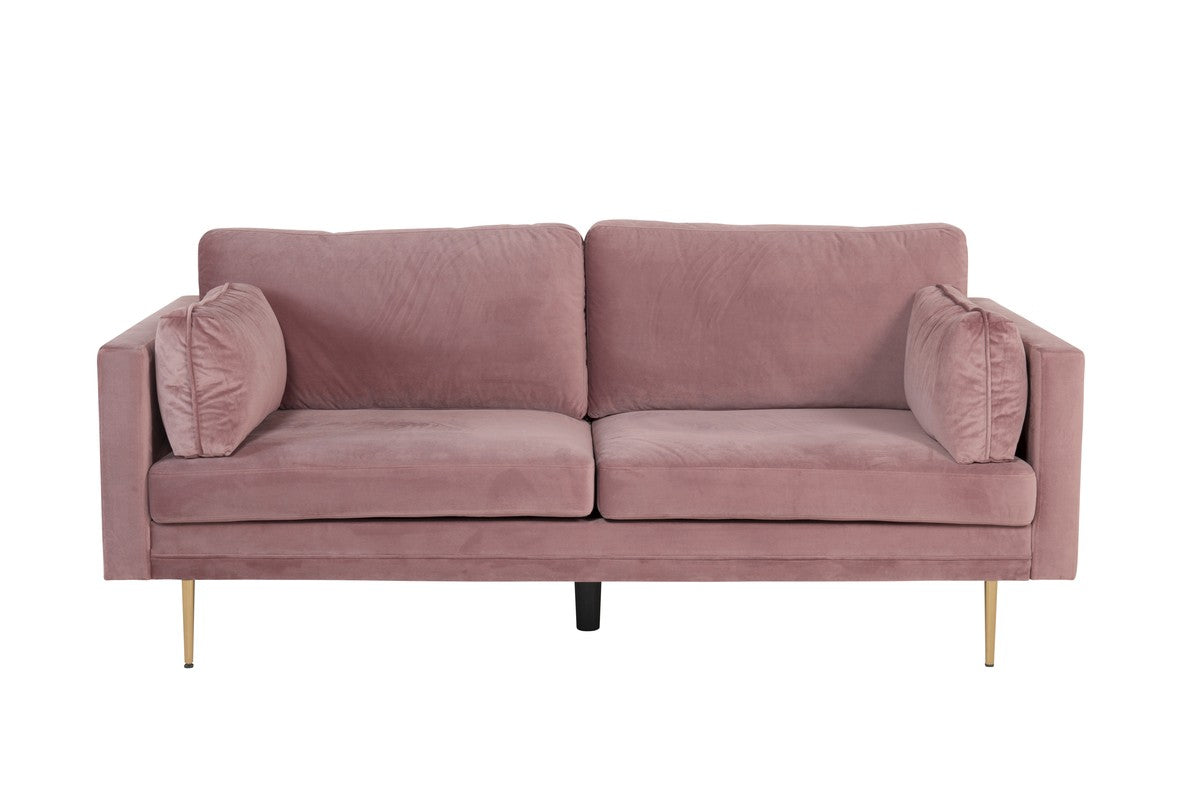 BRAM Bank Renzo - Zits Bank - Roze Velours